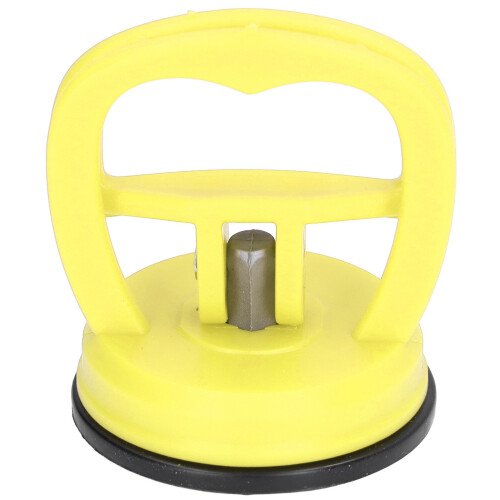 2pcs Yellow Suction Cup Puller Set, 5.6x5.6cm Mobile & Tile Disassembly Tool 2