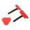 3-Piece Rubber Wood Grain Painting Tool Set 4