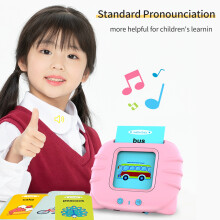 Talking Flash Cards for Toddlers 0-3 Years, Blue, 118 Double-Side Sound Cards