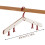 (red) Travel Hangers - Foldable & Durable for Suitcase 6