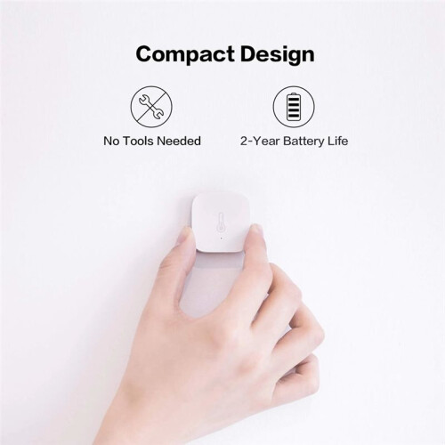 Temperature Humidity Sensor  Air Pressure Environment Sensor Hygrometer for Mi Home Homekit Zigbee 2