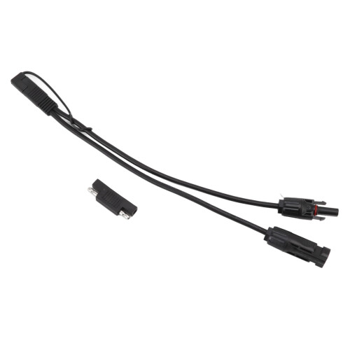 Καλώδιο προσαρμογέα ηλιακού πάνελ 10AWG σε SAE 0,35m μαύρο 1