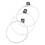 3 Sets Classical Guitar Strings Nylon Silver Plated Accessories NX35 4