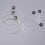 3 Sets Classical Guitar Strings Nylon Silver Plated Accessories NX35 6