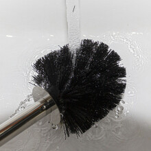 2Pcs Toilet Brush Stable Base Lockable