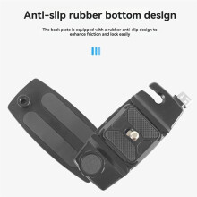 Camera Clip Mount Backpack Strap Kit with Quick Release Plate for DSLR for Arca Swiss for Outdoor Photography