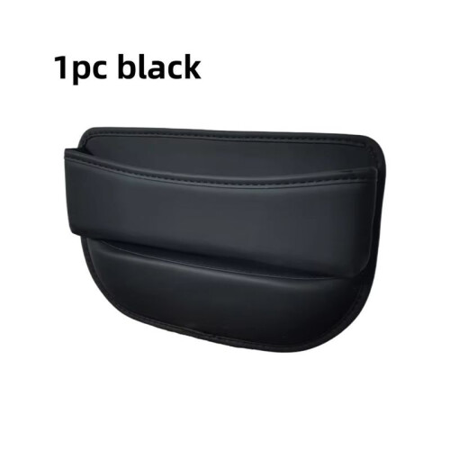 1pc Universal Car   Organizer PU Auto Console Side Pocket  Crevice Storage Box Interior Accessory 1