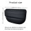 1pc Universal Car   Organizer PU Auto Console Side Pocket  Crevice Storage Box Interior Accessory 6