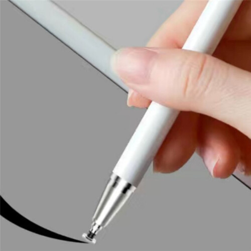 Capacitive Pen Suction Cup Transparent Metal Disc Pen Tip Stylus Buffer Type Replaceable Disc Pen Tip 100 Pieces 2