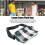 Large Green Plaid Nylon Messenger Bag, Versatile Casual Pack 4