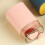 Pink Plastic Pop Up Toothpick Holder 8.3x5.5cm 10