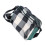 Large Green Plaid Nylon Messenger Bag, Versatile Casual Pack 9