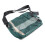 Large Green Plaid Nylon Messenger Bag, Versatile Casual Pack 5