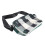 Large Green Plaid Nylon Messenger Bag, Versatile Casual Pack 16