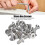30pcs M10 A2 Stainless Steel Countersunk Hex Bolts, 10mm Thread 4