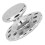 10pcs Stainless Steel Lingual Button Orthodontic Replacement Accessory 6