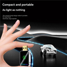 2 In 1 Wireless CarPlay Android Auto Box Adattatore USB Dongle Plug Converte CarPlay Cablato In Wireless B