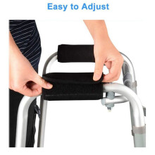 4Pcs Wheelchair Armrest Pads, Velvet Wheelchair Armrest Covers, Non Slip Arm Rest Cover Cushion Pad for Wheelchairs