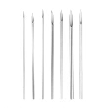 4Pcs Professional Body Piercing Kit with Needles, Pliers, Rings