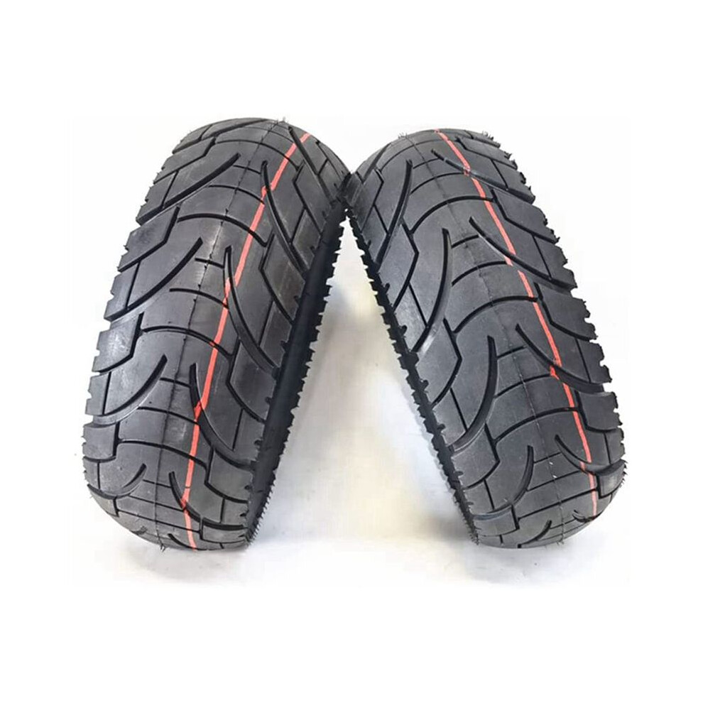2Pcs 10 Inch Tubeless Electric Scooter Tire,80/65-6 Tire,10X3.0-6 E-Bike Explosion-Proof Rubber Tires,Road Tire 4713045281858