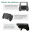 For  New 3DS XL LL Hand Grip Handle Stand with Kick-Stand Handle Console Grip Controller Hand Grip Holder 6