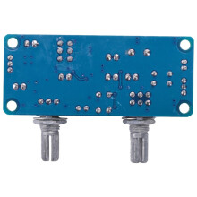4X Filtro de Paso Bajo Preamplificador de Subwoofer de Graves Placa de Amplificador Preamplificador de CC de 9-32 V de Potencia ÚNica con Ajuste de