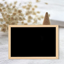 5X Double-Sided Blackboard Wooden Crafts Wooden Frame Small Blackboard Writing Message Board Home Decoration DIY Listing