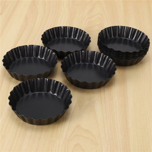 Formas de Torta de Ovo de 48 Unidades,  Formas de Torta de 3 Polegadas com Fundo RemovíVel, Forma de Bolo de Bolinho e Ferramenta de Cozimento em 1