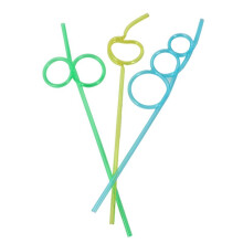 Children'S Curly Party Straws, Crazy Party Straw Curling Novel Straws, for Party Bag Fillings, 180 Pieces