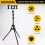 Suporte de Microfone com Base de Barra para Microfone e Clipe de Microfone para Transmissão Ao Vivo, Suporte de Microfone, C 2