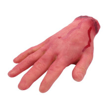 6X Bloody Horror Scary Halloween Prop Fake Severed Life Size Arm Hand House 19 X 10.5cm