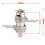 Motorcycle Shift Drum Gearshift Forks for  125 125cc 1P52FMI Start in Neutral Horizontal Kick  Engine 6