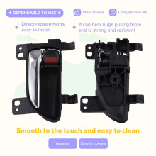 1Pair Door Interior Handle Chrome for 2015-2021 WRX BRZ Impreza Forester 61051FJ023VH 61051-FJ022VH 61051FJ021