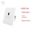 Tuya   Controller EU Plug Ceiling Fan Lamp  Remote APP Control Speed Works with Alexa  Home White 2