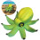 (Green) Rustic Resin Octopus Decor for Home 4