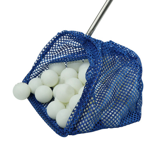 3X Portable Telescopic Scoop Net Table Tennis  Picker Net Table Tennis  Picker Container Training Tool for 2
