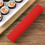 (red) Silicone Sushi Roller Mat - Double-Sided, Durable Kitchen Tool 4