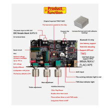 2pcs 100W Mono Amplifier Board with High Power Audio Amp Module ZK-1001U for DIY Home Theater Systems