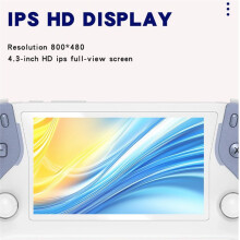 PROJECT X PRO Handheld Video Game Console 64G+15000 Games 4.3-Inch Display 3D Stereo Sound Support 20+Simulators A