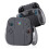 For  2 Left and Right Handle Charging Grip Multi-Function Charging Handle & Back Button Function Transparent Gray 9