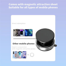 Intelligent for Motorcycle Navigation Holder Car Mount Phone Holder Magnetic Vacuum Suction Cup Folding Swivel Stand B