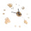 Frameless Wall Clock for Living Room, 10cm Silent DIY Clock 6