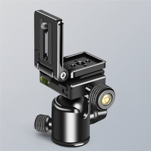 Folding Quick Release QR Plate Right Angle Flip for DSLR Camera Horizontal/Vertical Shooting Mount Tripod Video Bracket 2