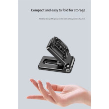 Folding Quick Release QR Plate Right Angle Flip for DSLR Camera Horizontal/Vertical Shooting Mount Tripod Video Bracket