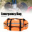 Emergency Survival Bag Portable 32x31.5cm Orange Multi-Function 4