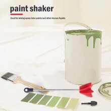 Paint Mixer & Epoxy Mixer Attachment with 1/4inch Hex Shank Drill Chuck for Mixes Epoxy Resin,Latex,Oil Paints
