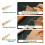 Bone Folders Kit, Bone Folders, Makers,Bookbinding Kit, for Bookbinding Making Paper Crafts Quilting Leathercraft C 3