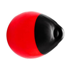 2X Heavy Duty PVC Boat Round Anchor Buoy Dock Bumper Inflatable Protection Marine Mooring Buoy Red