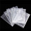 24 Pack Clear Plastic Envelopes  Envelopes Expandable Files Document Folders with Button & String Tie Closure A4 3
