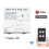 2X 4CH Zigbee  Light  Module AC 85-250V RF433 Receive 10A Relays Work with Alexa Assistant,Tuya  Life 2